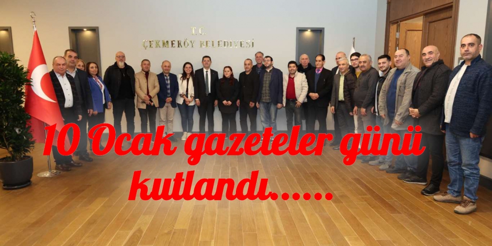 BAŞKAN ORHAN ÇERKEZ, 10 OCAK ÇALIŞAN GAZETECİLER GÜNÜ’NÜ KUTLADI