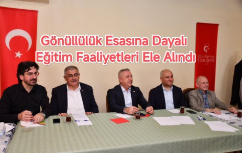 Gönüllülük Esasına Dayalı Eğitim Faaliyetleri Ele Alındı....