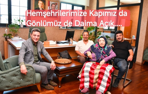 Hemşehrilerimize Kapımız da Gönlümüz de Daima Açık....