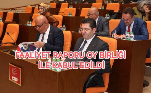 FAALİYET RAPORU OY BİRLİĞİ İLE KABUL EDİLDİ