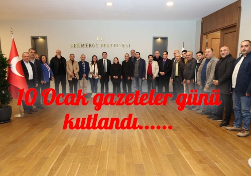 BAŞKAN ORHAN ÇERKEZ, 10 OCAK ÇALIŞAN GAZETECİLER GÜNÜ’NÜ KUTLADI