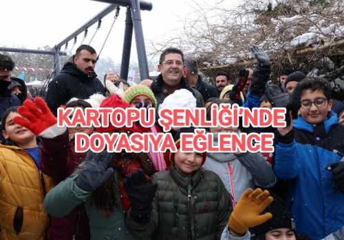 KARTOPU ŞENLİĞİ’NDE DOYASIYA EĞLENCE